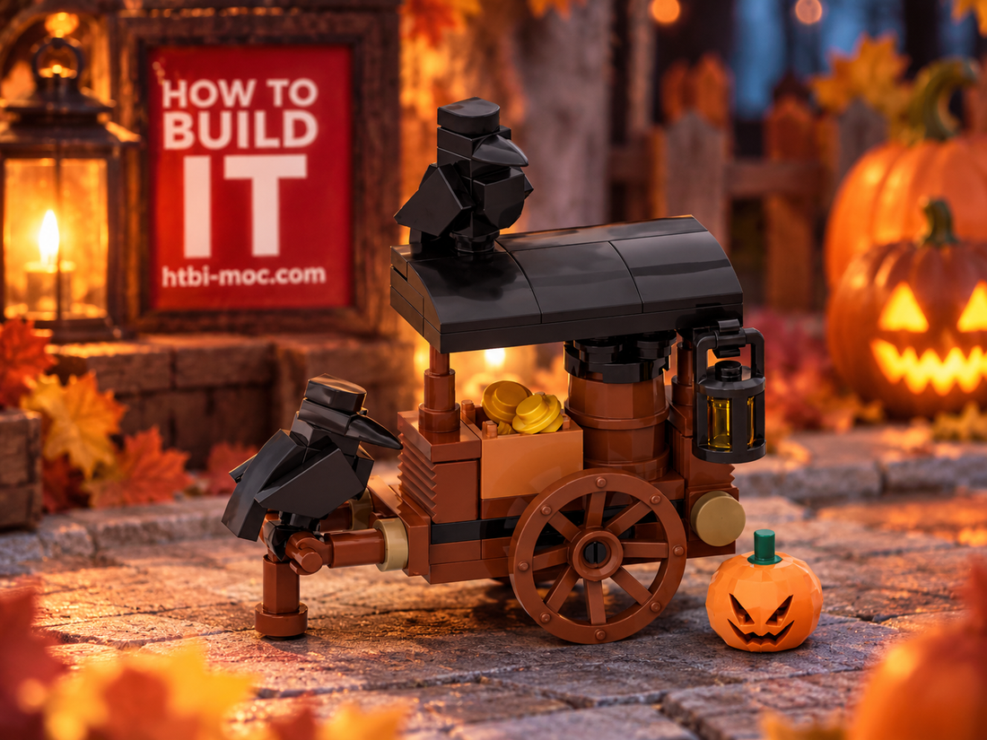 Crow Feed Cart MOC – Free Building Instructions