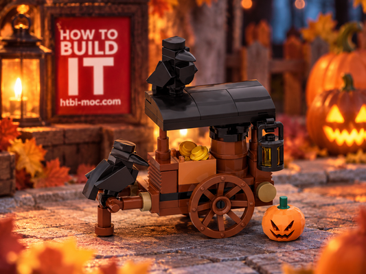 Crow Feed Cart MOC – Free Building Instructions