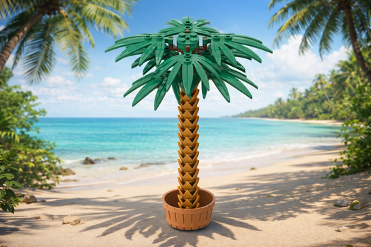 Potted Palm Tree Free Building Instructions