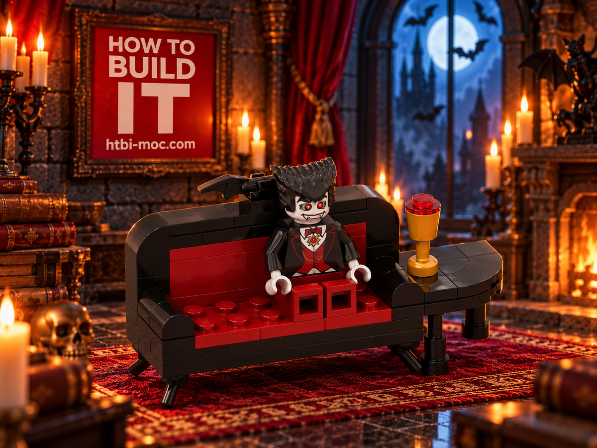Vampire Sofa MOC – Free Building Instructions