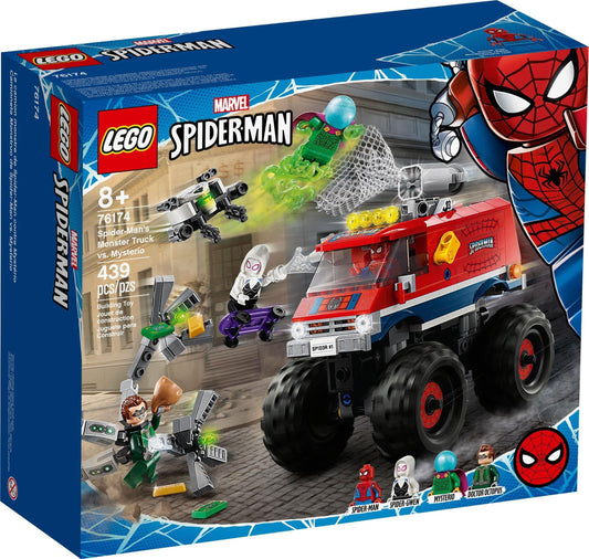 Lego set 76174 Spider-Man's Monster Truck vs. Mysterio - How to build it   