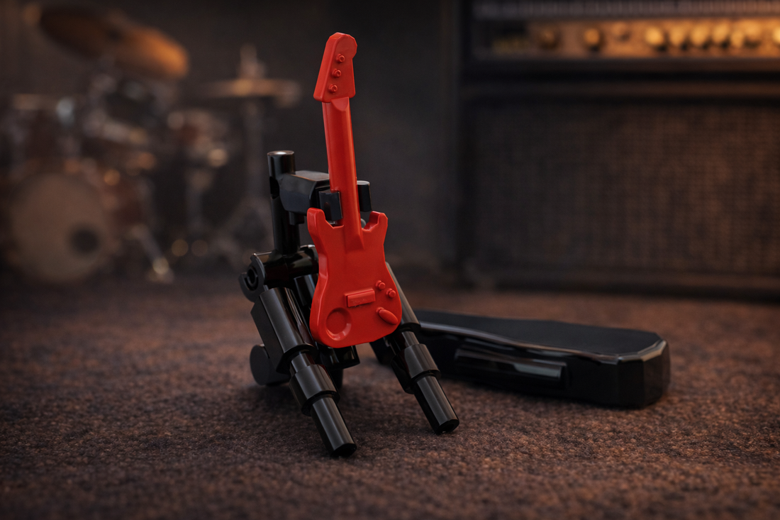 Guitar Stand & Case – Free Building MOC Instructions