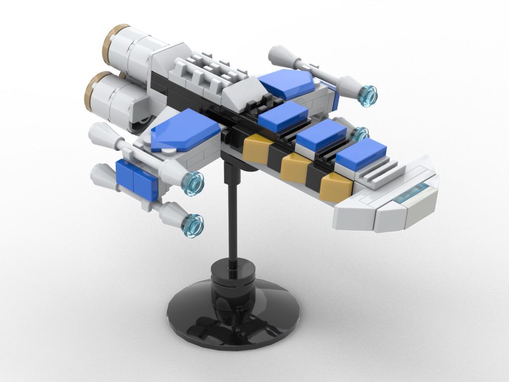 How to build Lego StarCraft Battlecruiser