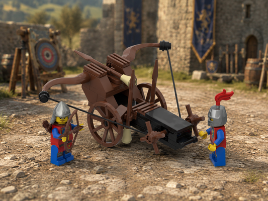 6012-1 Siege Cart Renewal Free Building Instructions
