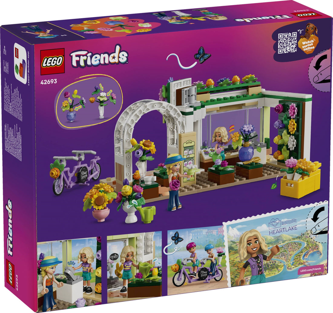 LEGO 42693 Creative Flower Shop - Friends Flower Shop Display Set Details