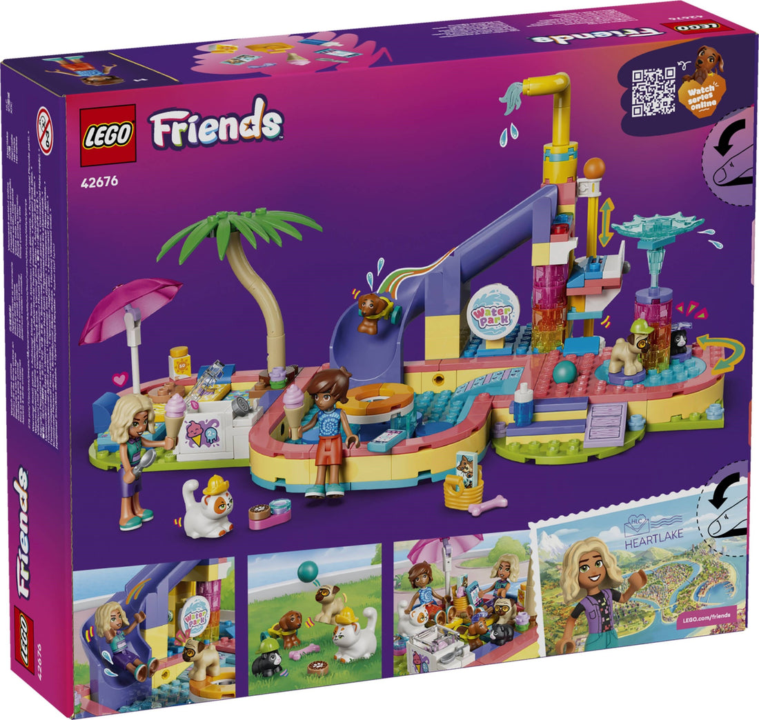 LEGO 42676 Fun Water Park Day - Friends Water Park Set Details