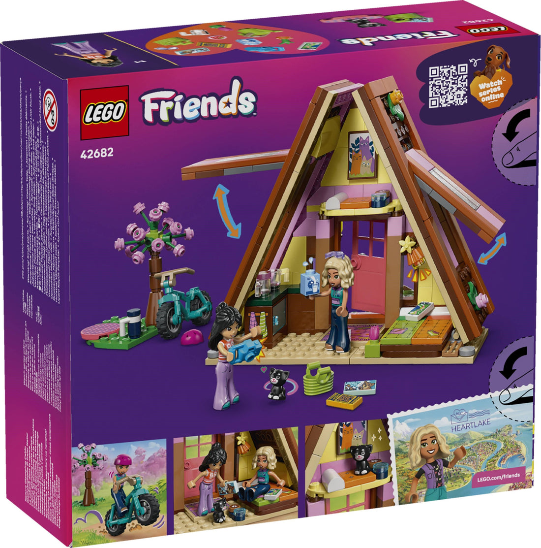 LEGO 42682 Nature Glamping Cabin - Friends Nature Glamping Cabin Details