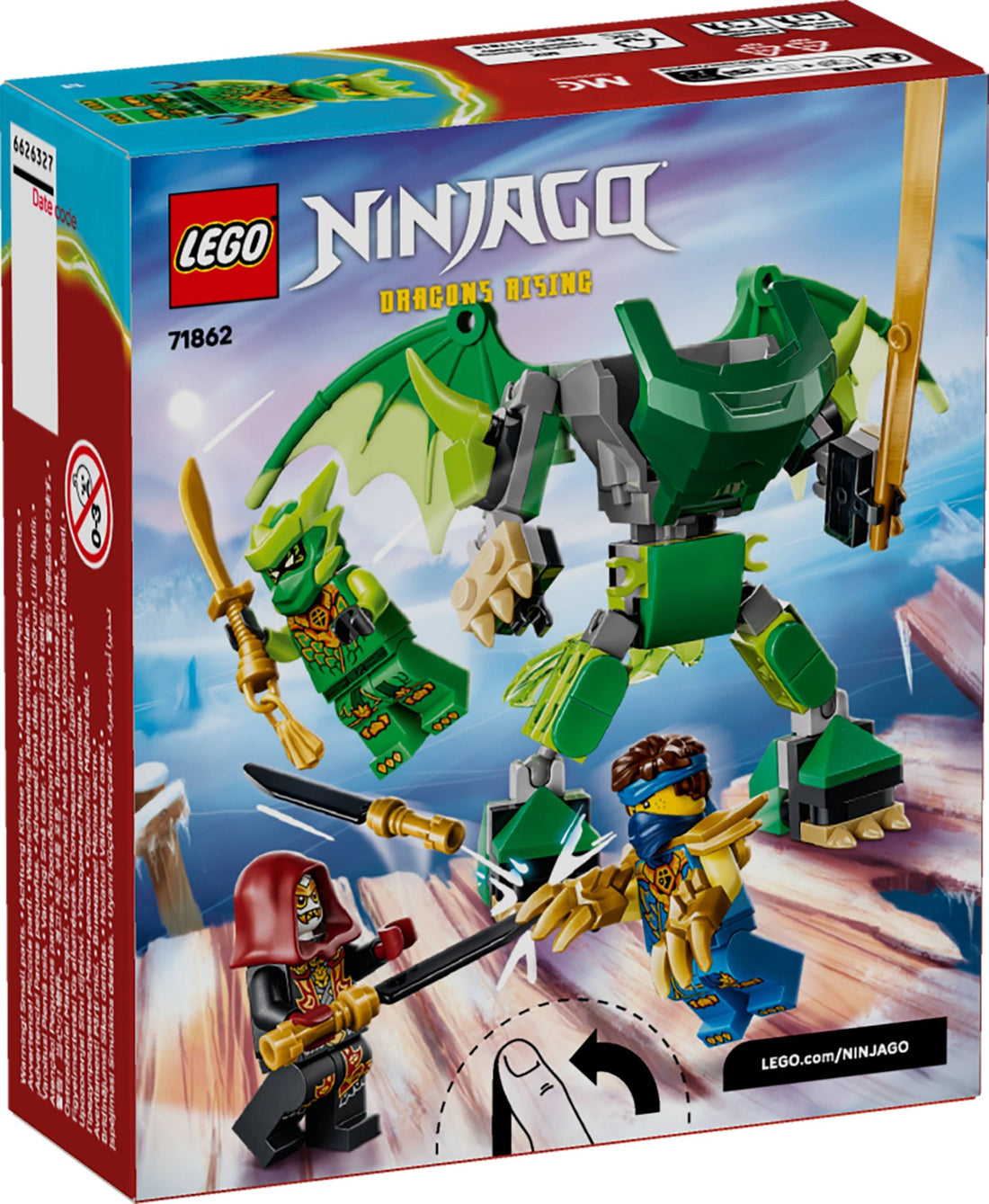 LEGO 71862 Lloyd's Dragon Mech Battle Pack - NINJAGO Lloyd Dragon Mech Battle Pack Details