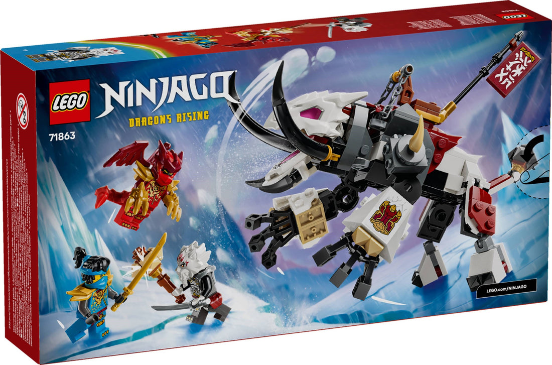 LEGO 71863 Zilvar and Grimtak the Dragon Beast - NINJAGO Dragon Beast Set Breakdown