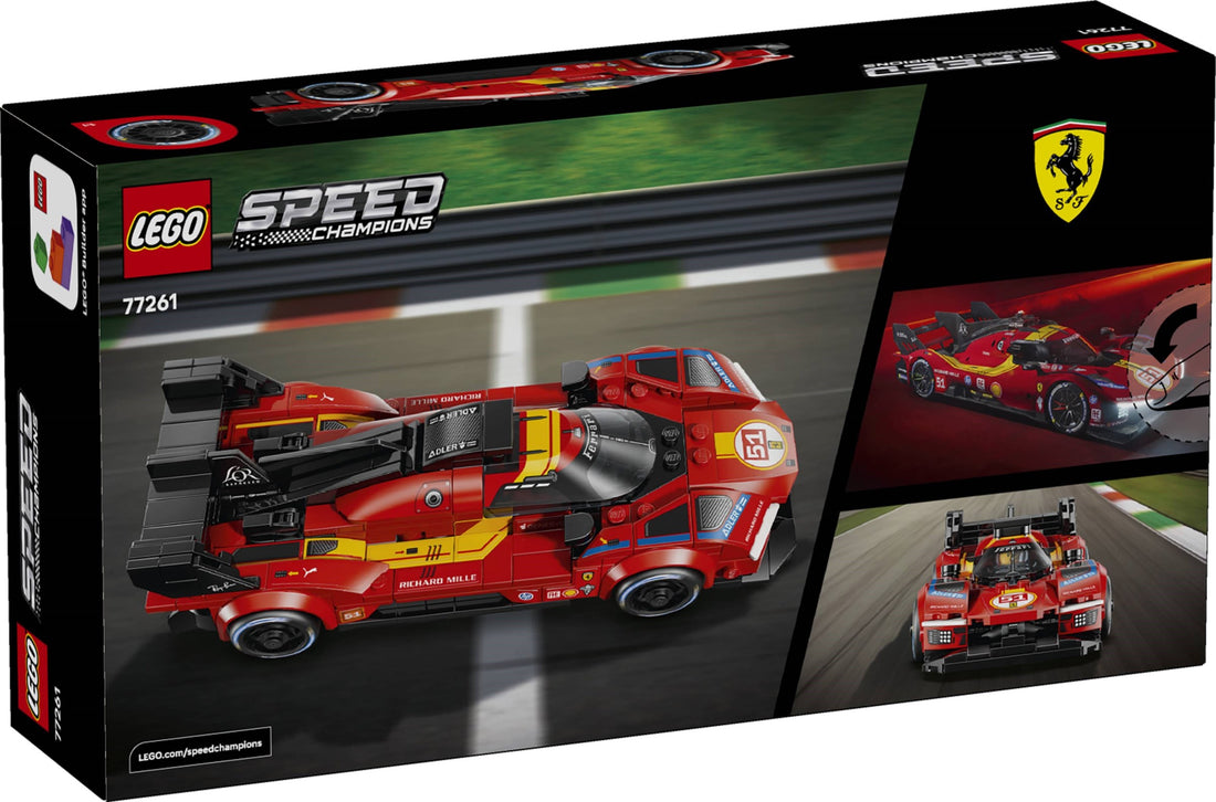 LEGO 77261 Ferrari 499P - Ferrari 499P Speed Champions Race Car Details