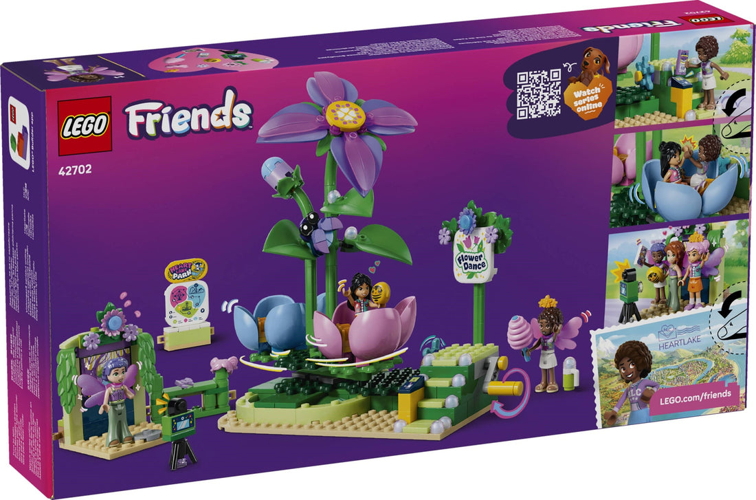LEGO 42702 Spinning Flower and Fairy Teacup Ride - Friends Teacup Ride Fairground Set Details