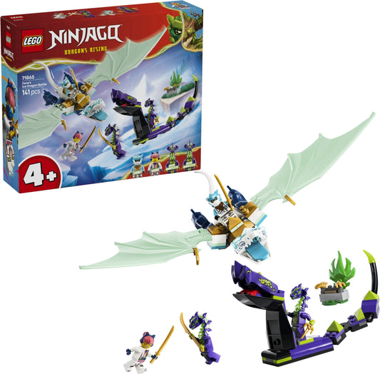 LEGO 71865 Zane's Ice Dragon Battle - Zane Ice Dragon Battle Set Breakdown
