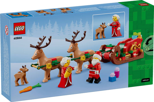 LEGO 40866 Santa's Holiday Sleigh Adventure - Reindeer Team Revealed