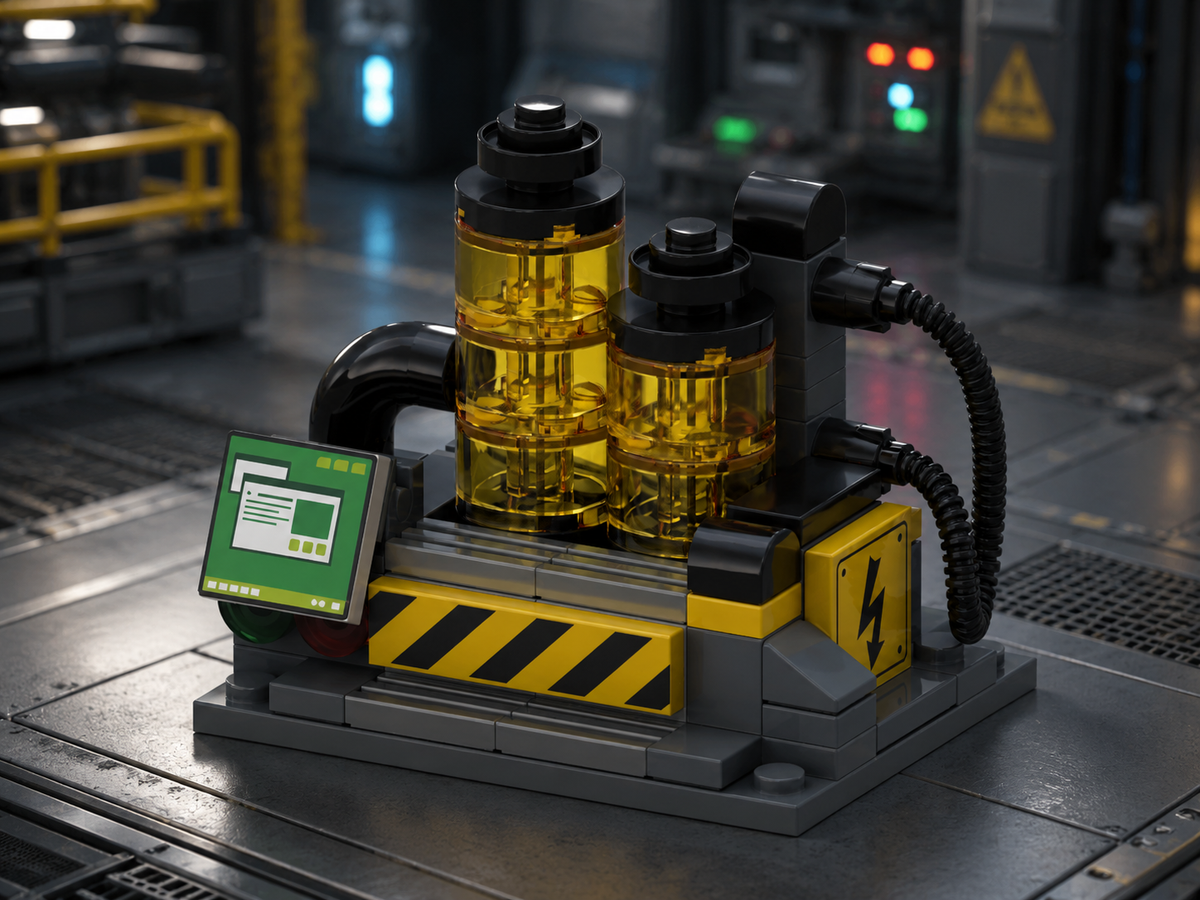 Power Core Station Free Building Instructions