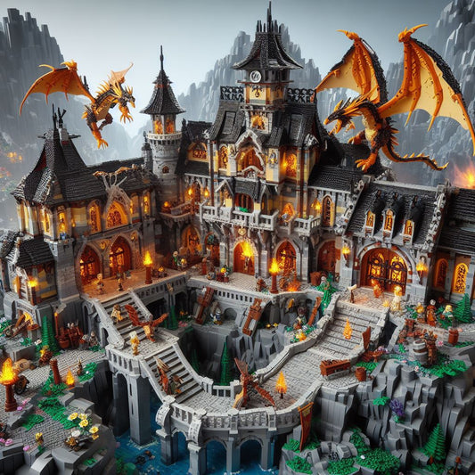 39 AI ideas for Lego MOCs Mythical Creatures