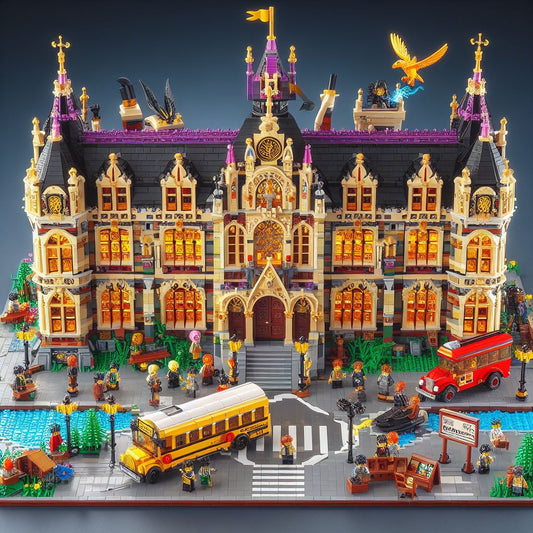 35 ideas for Lego MOCs Magic School