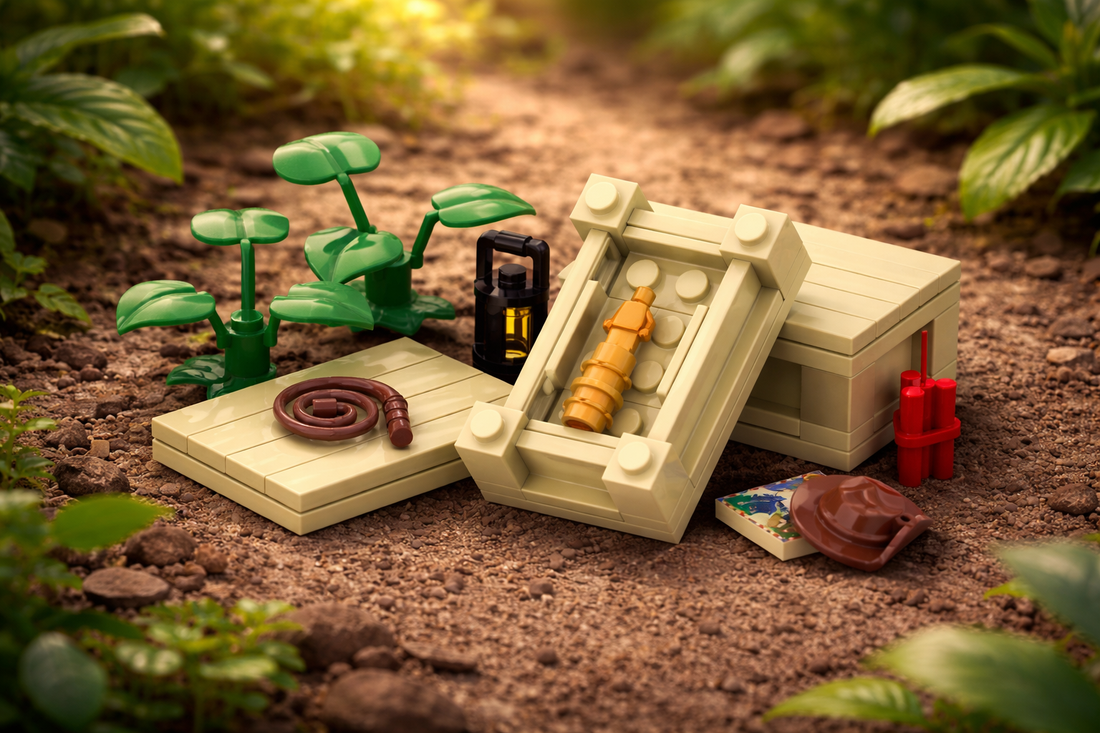 Ancient Artifact Discovery – Free MOC Building Instructions