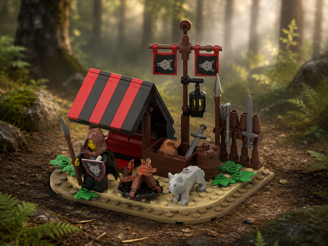 Wolf Pack Camp Free Building Instructions