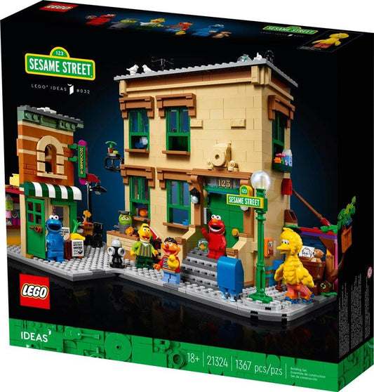 LEGO Ideas Revealed - Sesame Street 21324 - How to build it   