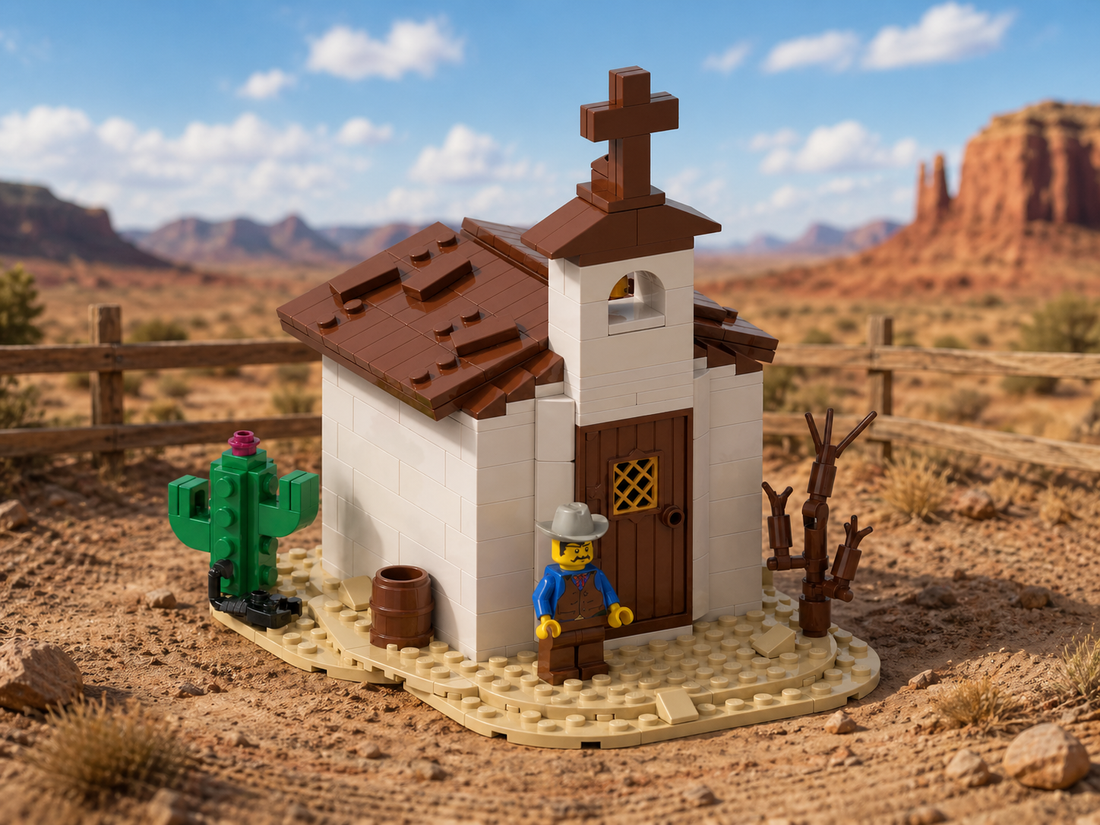 Old West Chapel Free Building Instructions