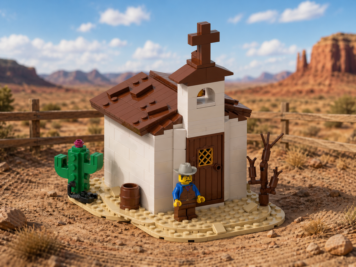Old West Chapel Free Building Instructions