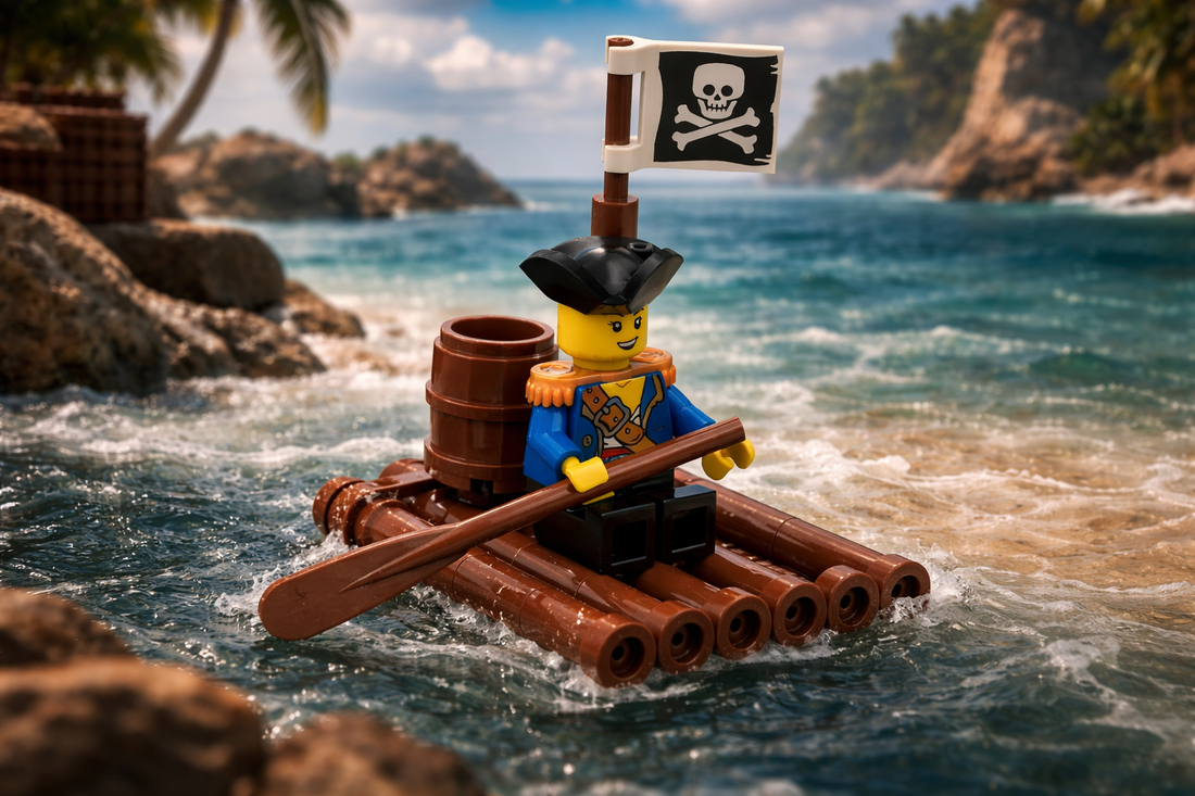 Pirate Raft Free  Building Instructions | Pirate Build
