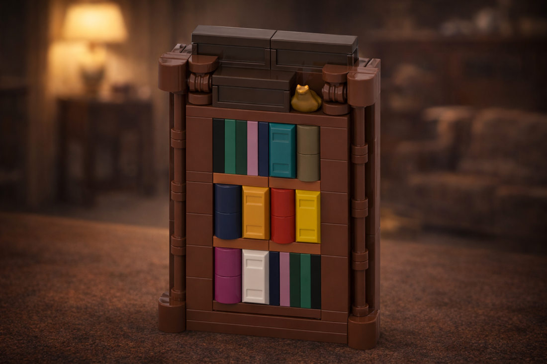 Bookcase – Free Building MOC Instructions