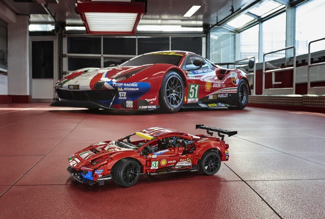 Say Hello to Ferrari 488 GTE AF CORSE Lego set 42125 - How to build it   