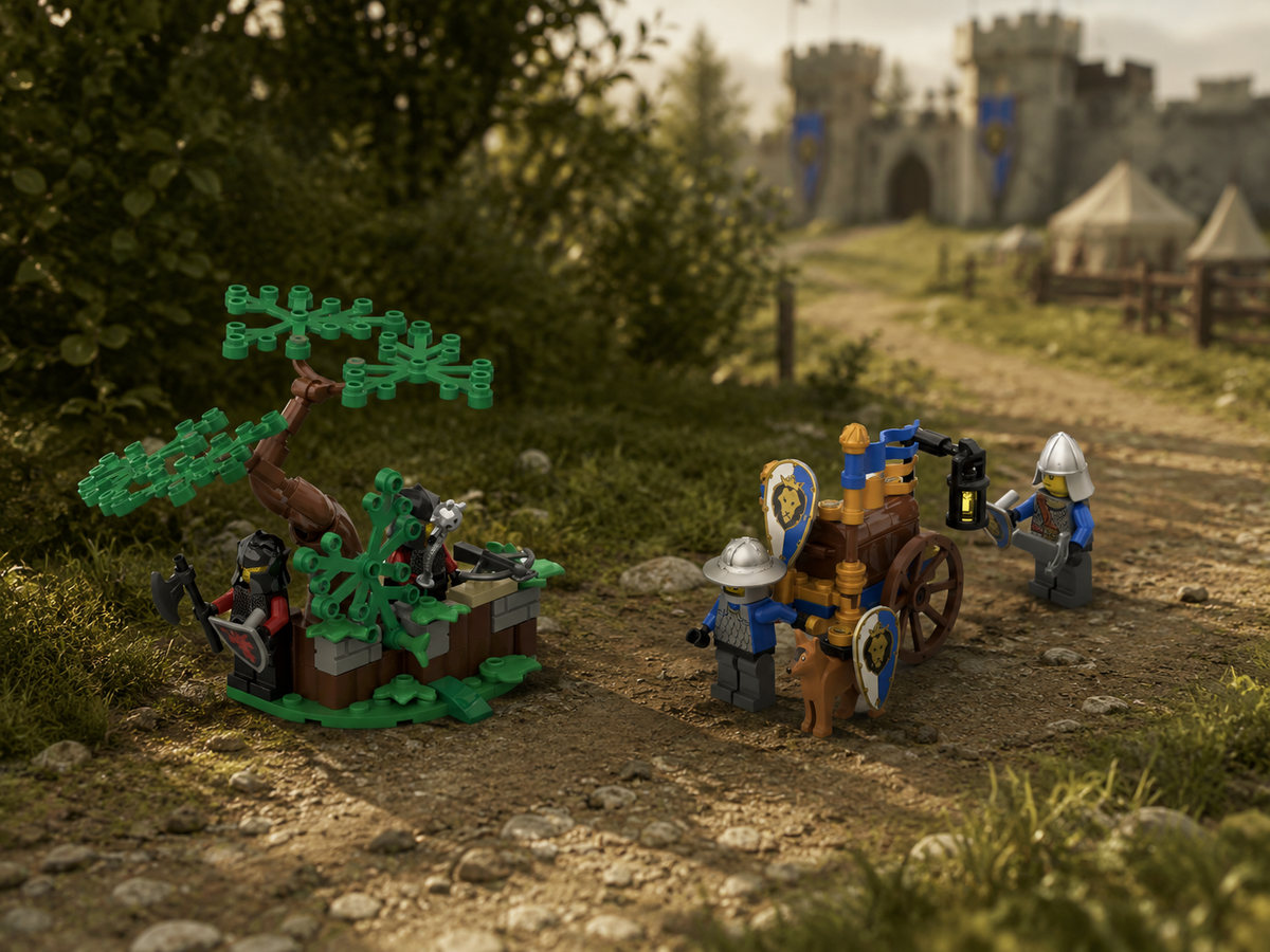 70400-1 Forest Ambush Renewed Free Building Instructions