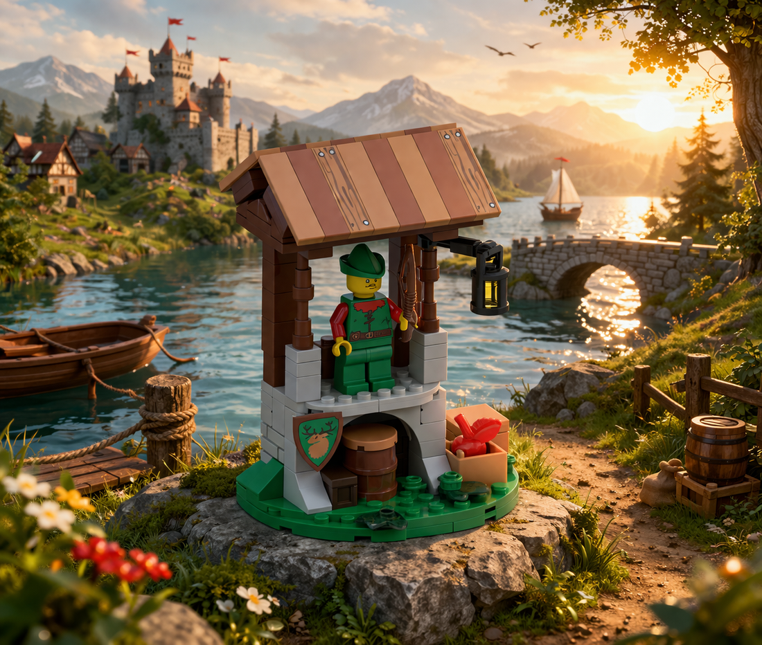 Forest Archer Outpost – Free Building MOC Instructions