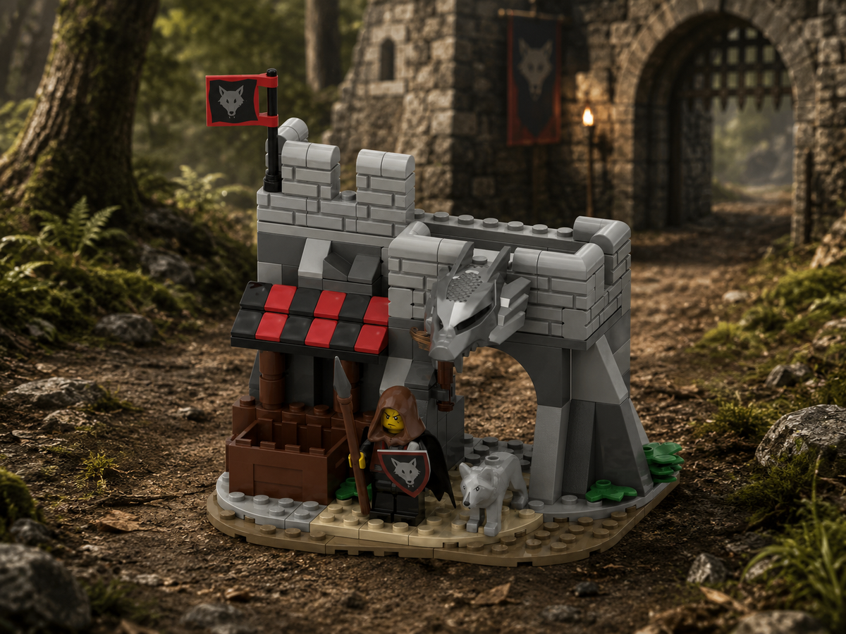 Wolf Pack Den Free Building Instructions