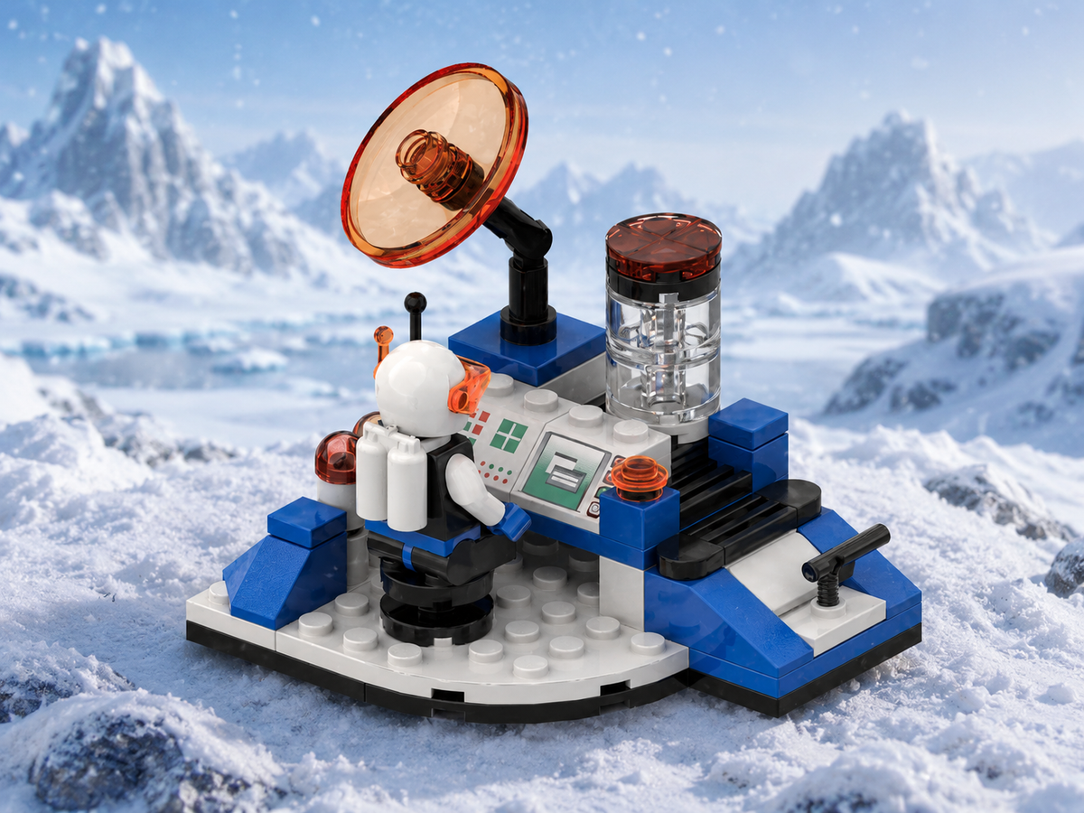 Ice Planet Research Station MOC – Free Building Instructions