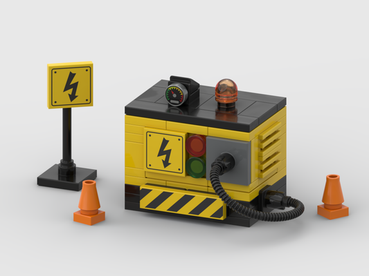Portable Generator – Free Building MOC Instructions