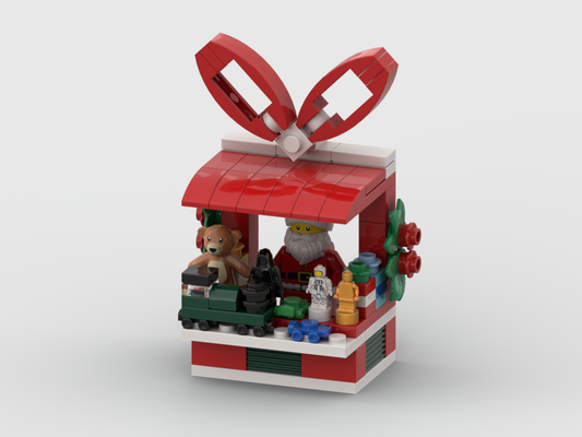Christmas Gift Stand – Free MOC Instructions