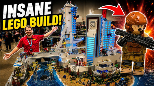 23 People Build Huge Halo: Reach New Alexandria City - Featured Video and Building Inspiration