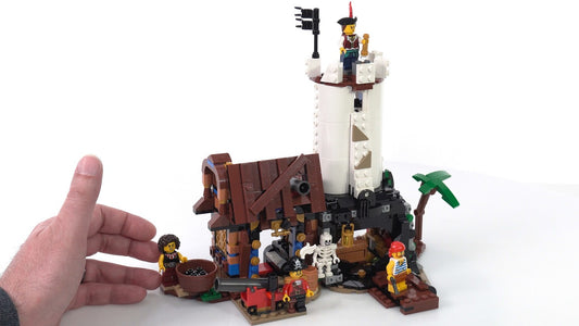 LEGO Creator Iconic Pirate Ship: Island outpost alternate model review 31387 - Featured Video and Building Inspiration