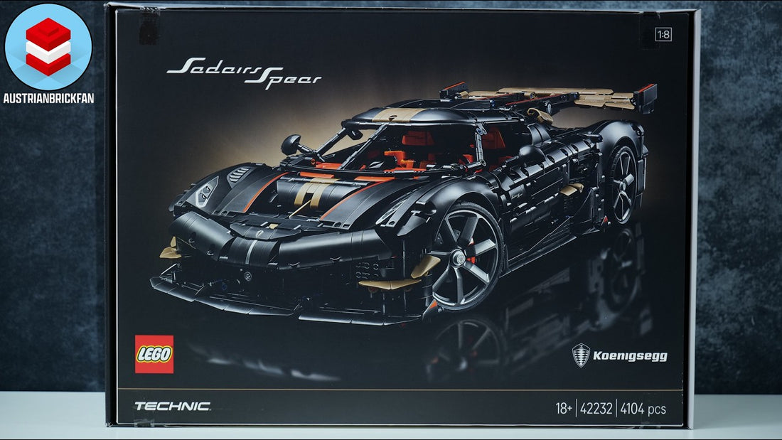 LEGO Technic Koenigsegg Sadair’s Spear Megacar – Featured Video and Building Inspiration