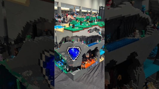 Giant LEGO Minecraft Chunk by Ben Pitchford - Featured Video and Building Inspiration