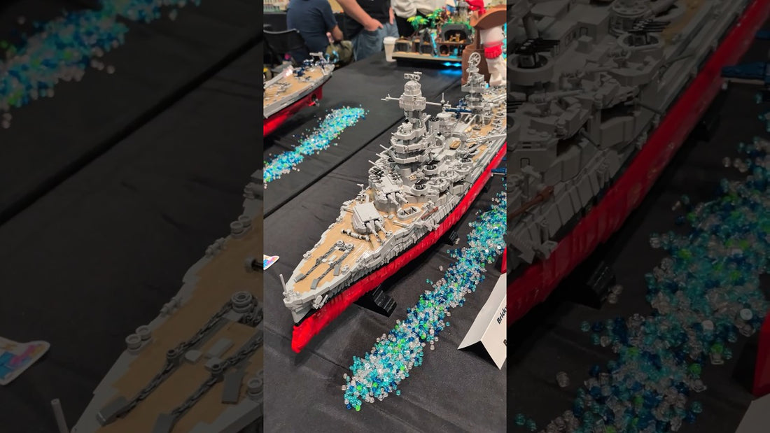 Amazing LEGO Battleships by Nicholas Kramer - Featured Video and Building Inspiration
