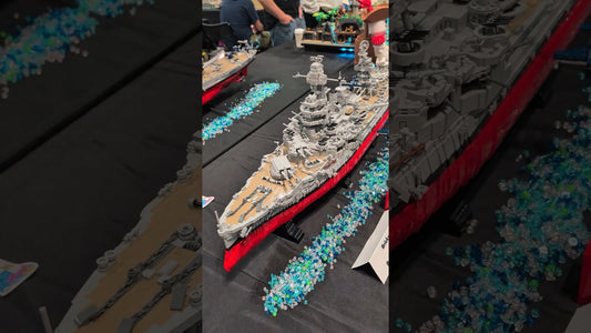 Amazing LEGO Battleships by Nicholas Kramer - Featured Video and Building Inspiration