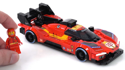 LEGO Speed Champions Ferrari 499P review + bonus! 77261 - Featured Video and Building Inspiration