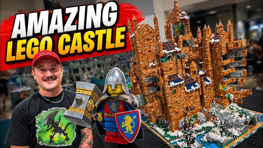He Built Huge Alien Attack Castle with Amazing Interior Rooms! - Featured Video and Building Inspiration