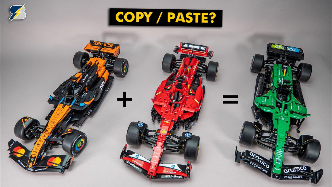 LEGO Technic 42240 Aston Martin AMR25 F1 Car - Detailed Building Review – Featured Video and Building Inspiration