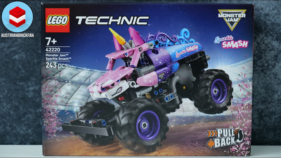 LEGO Technic Monster Jam Sparkle Smash ? Featured Video and Building Inspiration