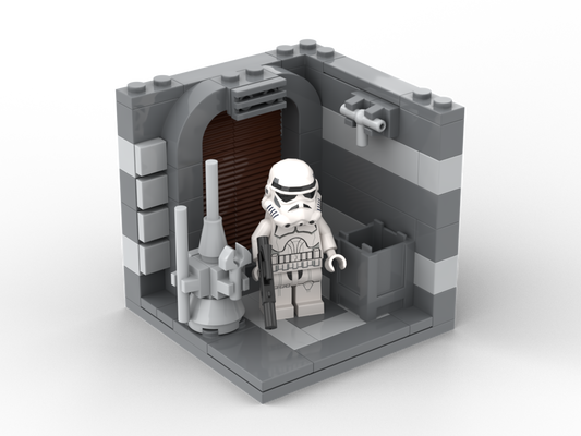 How to build Lego Clone Trooper Minifigure Stand