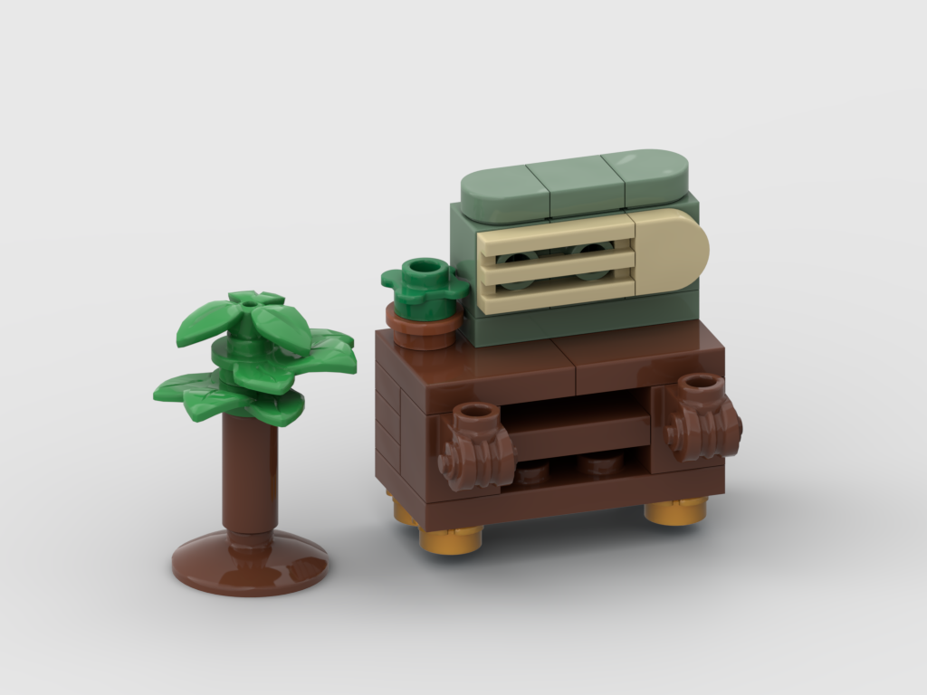 Vintage Radio – Free Building MOC Instructions