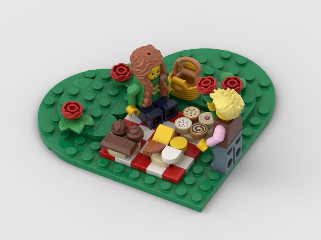 Romantic Picnic Scene – Free MOC Building Instructions