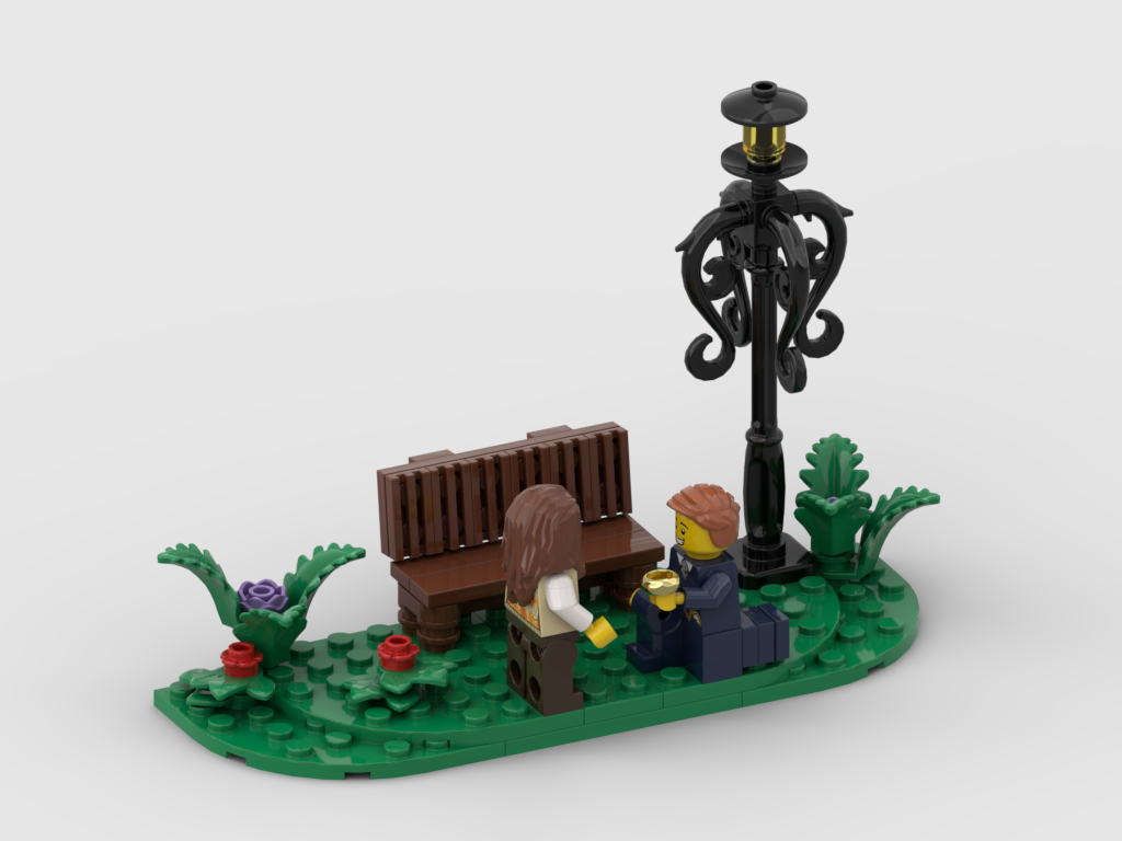 Romantic Proposal Scene – Free MOC Building Instructions