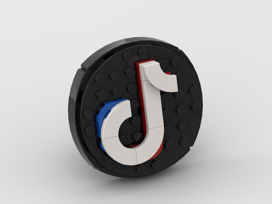 TikTok Logo – Free MOC Building Instructions