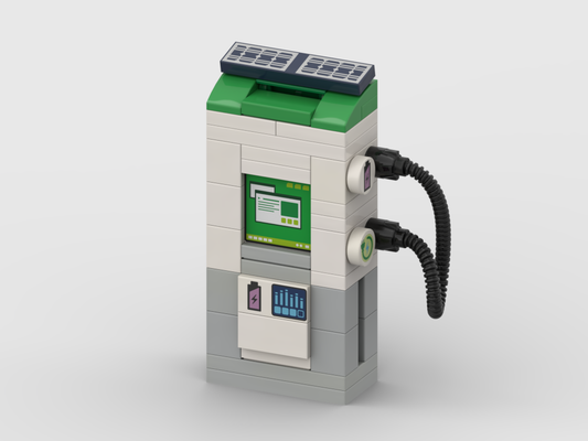 Electric Vehicle Charger – Free Building MOC Instructions